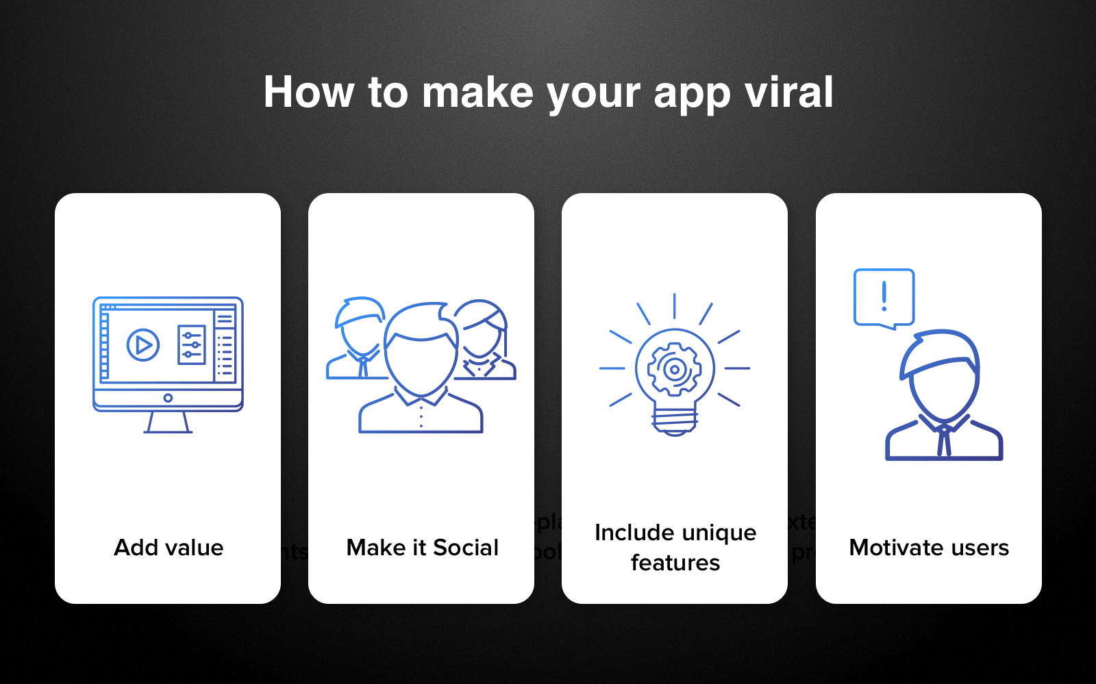 video editing app - how to make it popular